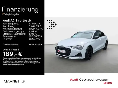 Używany Audi A3 Advanced 204 KM (150 kW) 2025 Biały Sedan/Limuzyna