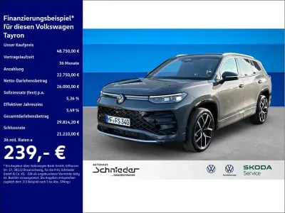 Gebraucht VW Tayron R-line 193 PS (141 kW) 2025 Grau SUV
