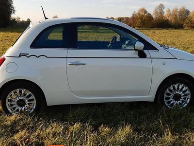 Second-hand Fiat 500 Lounge 69 CP (50 kW) 2017 Alb Hatchback