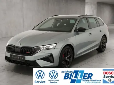 Neu Skoda Octavia RS 265 PS (194 kW) 2026 Smokey diamondsilber metallic Kombi