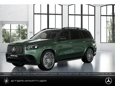 Neu Mercedes GLS63 AMG AMG 612 PS (450 kW) 2026 Grün SUV