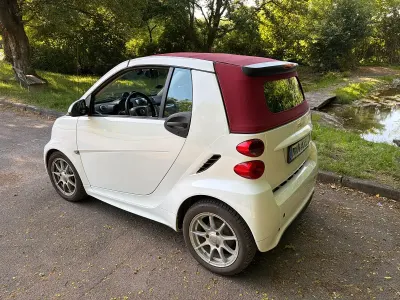 Gebraucht Smart ForTwo Cabrio Passion 84 PS (61 kW) 2015 Weiß Cabrio