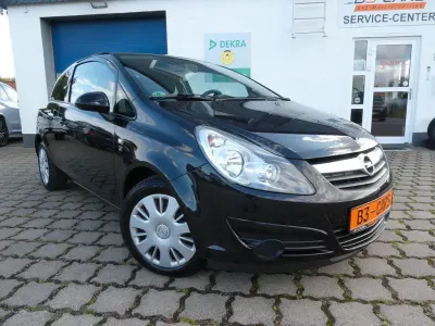 Gebraucht Opel Corsa Edition 87 PS (63 kW) 2010 Schwarz Kleinwagen