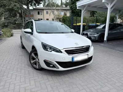 Gebraucht Peugeot 308 110 PS (80 kW) 2014 Weiß Kombi