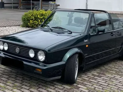 Gebraucht VW Golf Cabriolet Classicline 98 PS (72 kW) 1992 Grün Cabrio