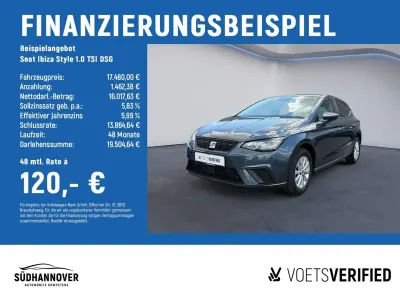 Gebraucht Seat Ibiza Style 116 PS (85 kW) 2024 Grau Kleinwagen