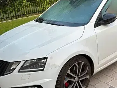 Brugt Skoda Octavia RS 184 HK (135 kW) 2020 Hvid Stationcar