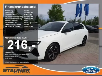 Gebraucht Opel Astra 131 PS (96 kW) 2024 Lack weiss banquise/typ aussen Kleinwagen