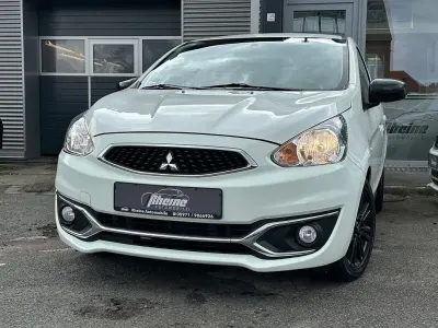 Gebraucht Mitsubishi Space Star Diamant Edition 80 PS (58 kW) 2019 Weiß Kleinwagen