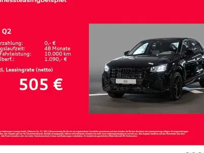 Neu Audi Q2 S-Line 150 PS (110 kW) 2026 Schwarz SUV