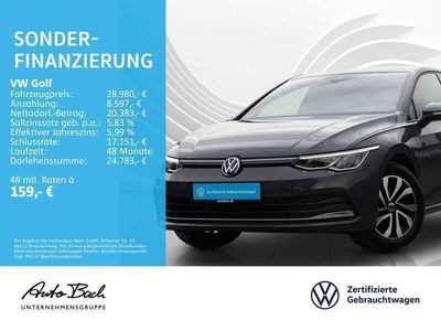 gebraucht VW Golf VIII 1.5 eTSI "ACTIVE" DSG Navi LED Digital