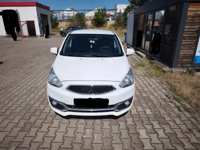 Gebraucht Mitsubishi Space Star 71 PS (52 kW) 2019 Weiß Kleinwagen