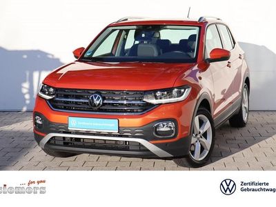 Gebraucht VW T-Cross Style 110 PS (80 kW) 2021 Orange SUV