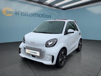 Weiß Gebraucht 2021 Smart ForTwo Electric Drive Cabrio | 13.399 € (Etwas zu teuer)
