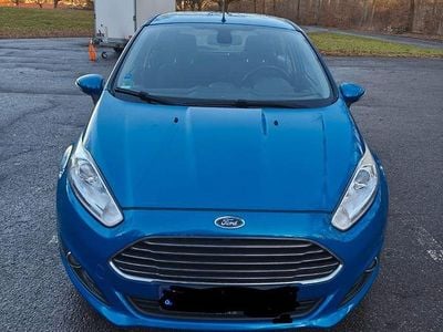 Blau Gebraucht 2013 Ford Fiesta Titanium Kleinwagen | 5.299 € (Guter Preis)