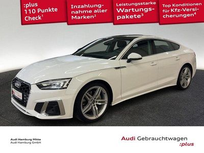 Ibisweiß Gebraucht 2022 Audi A5 Sportback S-Line Kleinwagen | 33.450 € (Guter Preis)