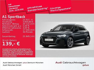 Gebraucht Audi A1 Sportback Advanced 116 PS (85 kW) 2025 Grau Kleinwagen