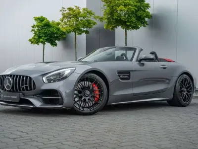 Gebraucht Mercedes AMG GT AMG 557 PS (409 kW) 2017 992 selenitgrau metallic Cabrio