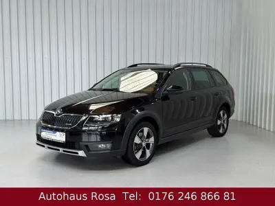 Gebraucht Skoda Octavia Scout 4x4 184 PS (135 kW) 2015 Schwarz Kombi
