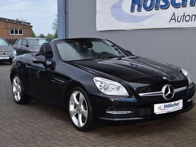 Usata Mercedes SLK200 184 CV (135 kW) 2014 Nero Cabrio