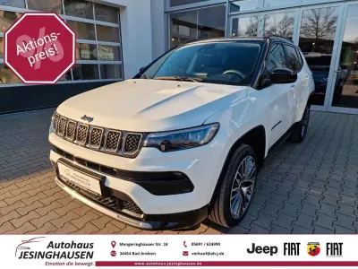 Nouvelle Jeep Compass Summit 131 ch (96 kW) 2025 Blanc SUV