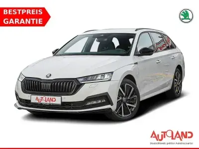 Gebraucht Skoda Octavia SportLine 204 PS (150 kW) 2022 Weiß Kombi