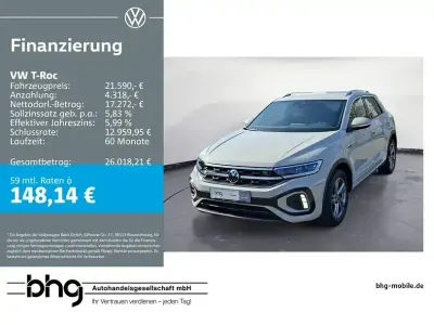 Usata VW T-Roc R-line 110 CV (80 kW) 2024 Grigio SUV