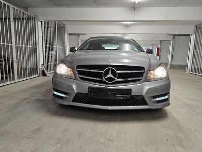 Usata Mercedes C250 AMG line 204 CV (150 kW) 2017 Grigio Coupé