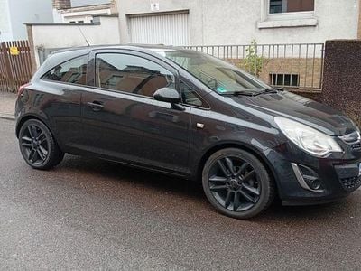 Gebraucht Opel Corsa Color Edition 87 PS (63 kW) 2012 Schwarz Kleinwagen