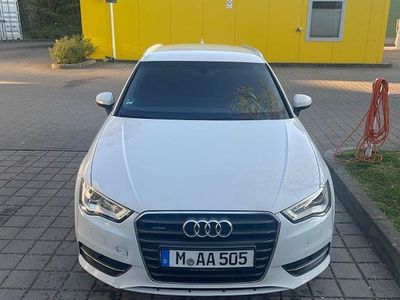 Usata Audi A3 S-Line 184 CV (135 kW) 2014 Bianco Berlina