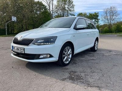 Gebraucht Skoda Fabia Clever 90 PS (66 kW) 2018 Weiß Limousine
