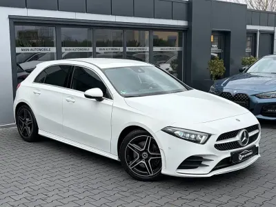 Brugt Mercedes A220 AMG 190 HK (139 kW) 2019 Hvid Sedan