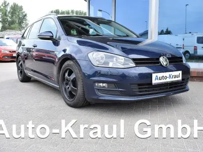 Gebraucht VW Golf VII Cup 122 PS (89 kW) 2014 Night blue metallic Kombi