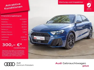 Gebraucht Audi A1 Sportback S-Line 150 PS (110 kW) 2022 Ascariblau metallic Kleinwagen