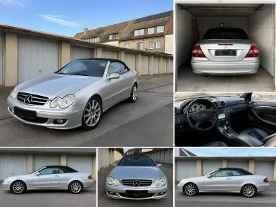 Gebraucht Mercedes CLK280 231 PS (169 kW) 2007 Silber Cabrio