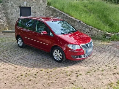 Gebraucht VW Touran Highline 170 PS (125 kW) 2006 Rot Van / Kleinbus