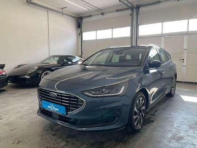 Gebraucht Ford Focus Titanium 116 PS (85 kW) 2023 Chromablau metallic Kombi