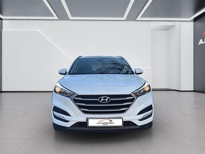 Gebraucht Hyundai Tucson 132 PS (97 kW) 2018 Weiß SUV