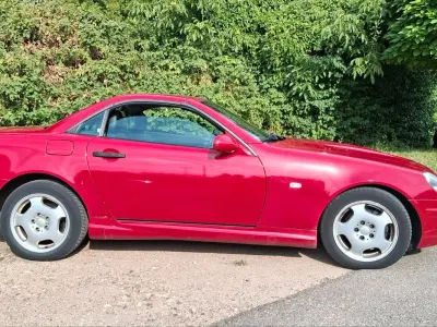 Gebraucht Mercedes SLK200 136 PS (100 kW) 1998 Rot Cabrio
