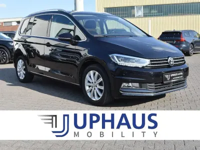 Gebraucht VW Touran Highline 150 PS (110 kW) 2018 Schwarz Van / Kleinbus