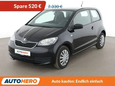 Gebraucht Skoda Citigo Active 60 PS (44 kW) 2018 Schwarz Kleinwagen