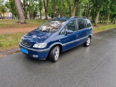 Gebraucht Opel Zafira 125 PS (91 kW) 2002 Blau Van / Kleinbus