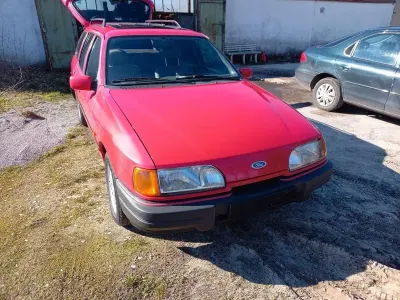 Gebraucht Ford Sierra 120 PS (88 kW) 1989 Rot Kombi