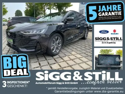 Gebraucht Ford Focus ST-Line 155 PS (114 kW) 2024 Agate black metallic Kombi