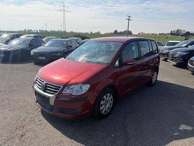 Gebraucht VW Touran Conceptline 90 PS (66 kW) 2009 Rot Van / Kleinbus