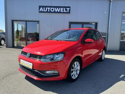 Brugt VW Polo LOUNGE 90 HK (66 kW) 2016 Rød Sedan