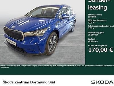 Begagnad Skoda Enyaq iV 108 kW (148 HK) 2023 Blå SUV