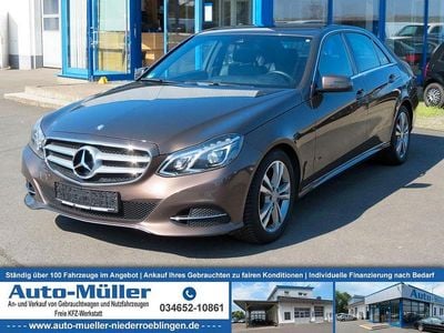 Usata Mercedes E250 Avantgarde 211 CV (155 kW) 2014 Marrone Berlina