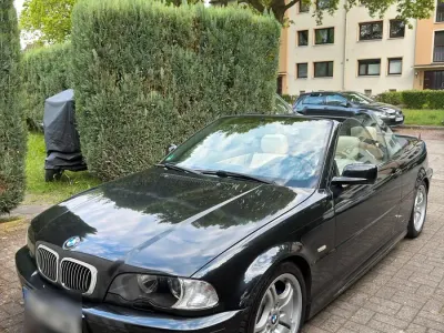 Gebraucht BMW 320 Cabriolet 170 PS (125 kW) 2001 Schwarz Cabrio