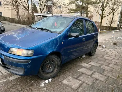 Gebraucht Fiat Punto 70 PS (51 kW) 2003 Blau Kleinwagen